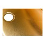 CUPC Gold PVD Nano 1 Bowl Stainless Steel Kitchen Sink
