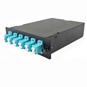 Wholesale ROHS MOP MTP Fiber Cassette Module For 1U Fiber Optic Patch Panel from china suppliers