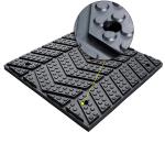 Top Quality Stainless Steel Insertion Rubber Horse Mat Rubber Horse Trailer Mats