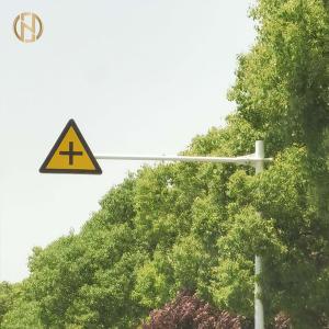 Wholesale Hot Dip Galvanized Highway Sign Pole Earthquake Resistant High Durability from china suppliers