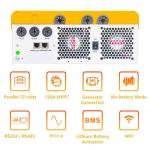Wholesale 48V 6.2KW hybrid inverter mppt off grid inverter 6.2kw solar inverter