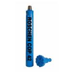 COP 42 52 62 Down Hole Hammer Mining Drilling / Low Air Pressure Drill Hammer