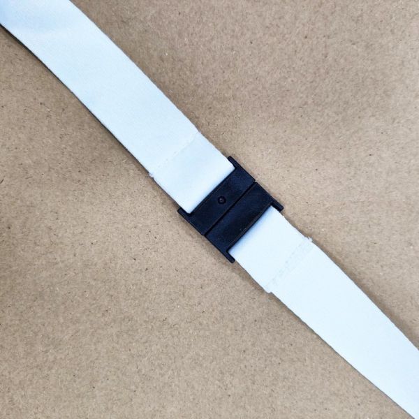 Printable Double Sided Polyester Sublimation Lanyard Blanks With Safety Buckle
