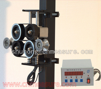 Wire Cable Length Measuring Machine. Lenth meter counter. Length measurement