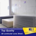 PLASTIC LENTICULAR Large Format Lenticular Panels 30 LPI 3D Moving Effect