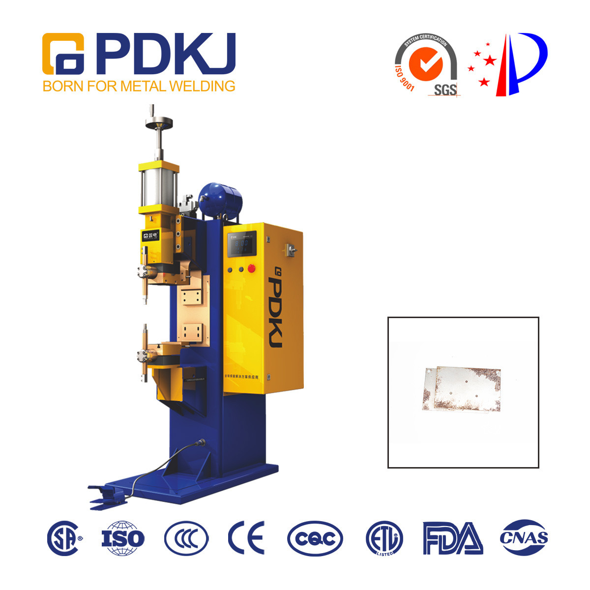 Platform Type Intermediate-frequency Inverter Seamless Spot Welding Machine for Iron plate welding