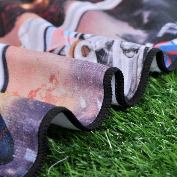 Long Lasting Custom Printed Towel Microfiber Sublimation Rally Towels Washable