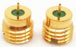 Flange Mount RF Connector SMPM Coaxial Connector Male Gender
