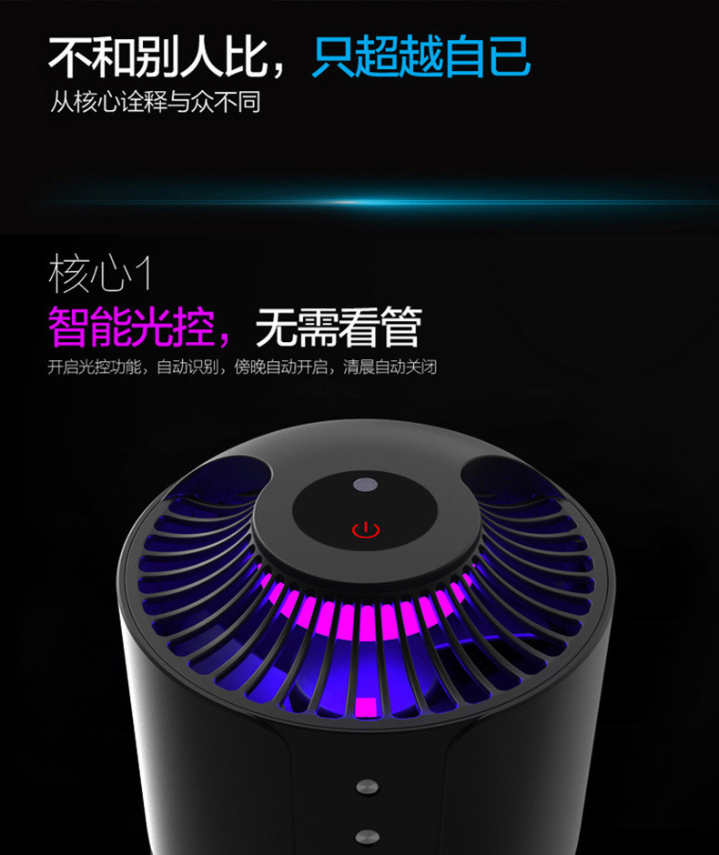 Intelligent indoor pest control Electronical repellents trap insect mosquito repellent lamp mosquito killer lamp