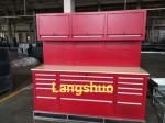 Stainless Steel Design Silver Tool Cabinet for Organizing Workshop and Household