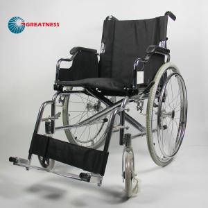 Wholesale Premium Lightweight Configured Aluminum Manual Wheelchair Solid Castor from china suppliers
