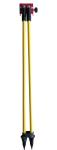 1.3Kg Telescopic Levelling Staff 78mm Survey Staff Bipods Stands Survey