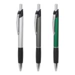 Portable Aluminum Metal Ballpoint Pen Rubber Grip Business Office School Ball