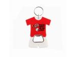 Innovative T Shirt Shape Bottle Opener,Cool promotional gift, casting metal T