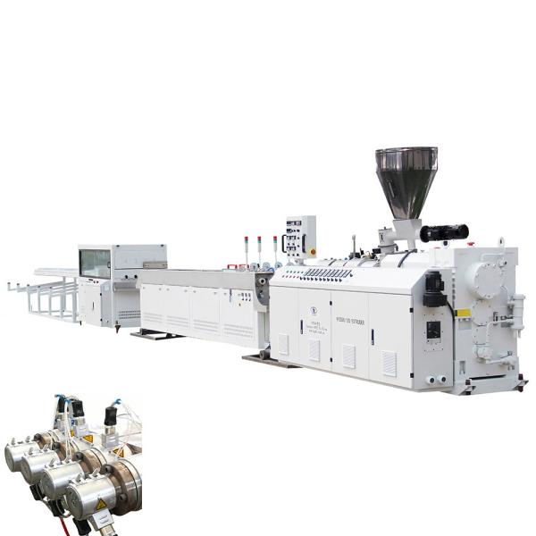 Four Cavity PVC Conduit Pipe Making Machine 16-32mm PVC Electric Cables Pipe