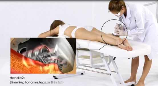 Touchscreen 5 In 1 vacuum cavitation Machine For Stretch Marks