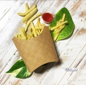 Wholesale OEM ODM Fried Chicken Disposable French Fry Holder Glossy Lamination from china suppliers