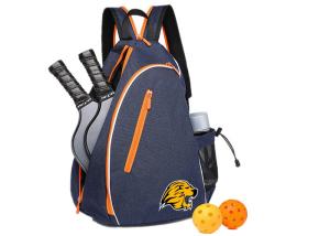 Wholesale Orange Pickleball Racket Bag Anti Theft Crossbody Sling Bag Waterproof With Fence Hook from china suppliers