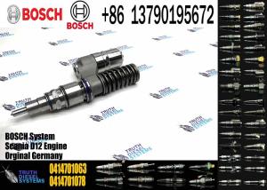 Wholesale Genuine Unit Diesel Fuel Injector 0414701038, 0414701039, 0414701063 For SCANIA R500 1548472, 1766553, 1539350 from china suppliers