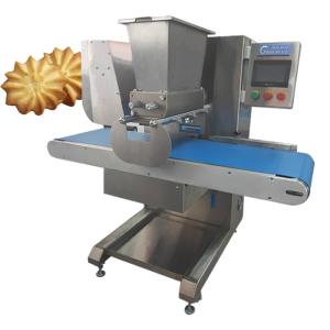 Danish Janssen Banana Biscuit Mold Hard Cookies Chips Forming Making Depositor Extrusion Machine