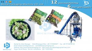 Wholesale Mixing salad leafy vegetables automatic weighing and pouch packaging machine from china suppliers