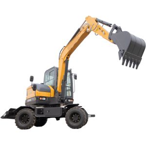 Wholesale The XE60WGA wheeled hydraulic excavator adopts a customized Yanmar from china suppliers