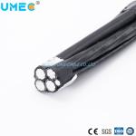 Third Party Inspection Accepted Solid Strand LV Aerial Bundled Cable 1kv Caai