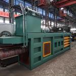 Popular Automatic horizontal baler Soft Scrap Metal Baling Machine