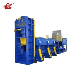 Wholesale 25 tons Horizontal Baler Machine Compact Design Pressure Force 100 Tons for Heavy-Duty Waste Management from china suppliers