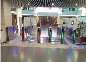 Wholesale Waterpark Security Pedestrian Turnstile Gate Anti Tailing Face Recognition Controlled from china suppliers