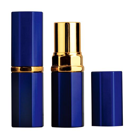 square lipstick case, aluminium lipstick container,lipstick tube,metal lipstick