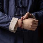 Feng Shui Bracelet For Women Lady Cinnabar Jade Gourd Bracelet Wealth Luck And