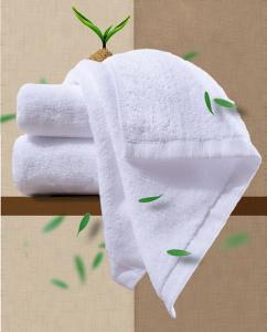 Wholesale Customized Hotel Towel Set Biodegradable , Bamboo Face Towels Easy Wash from china suppliers