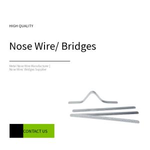 Wholesale EU Standard Aluminium Metal Nose Wire For Face Mask from china suppliers