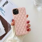 Down Cartoon Leather Genuine Leather Phone Back Cover For IPhone 12 Pro Max