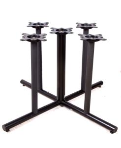 Wholesale 2201 Metal Tube Table Legs Black Wrincle Powder Coating Cast Iron Table Base from china suppliers