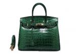 Custom Padlock Womens Shoulder Handbags Brand Style Alligator Pattern