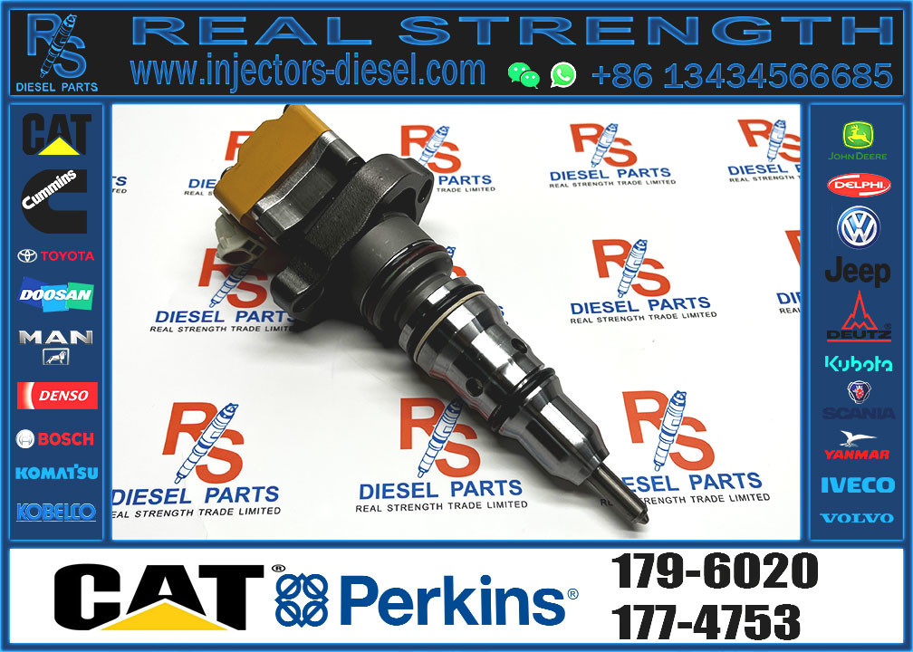 Common rail injector fuel injecto 174-7526 174-7528 179-6020 153-5938 222-5966 180-7431 171-9710 for 3412