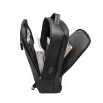 Custom wholesale travel mochilas crossbody USB laptop backpack unisex waterproof