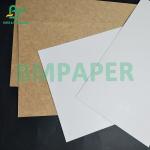 300gsm one side White Brown Back Disposable Bakeable Kraft Bread Pans Board 0