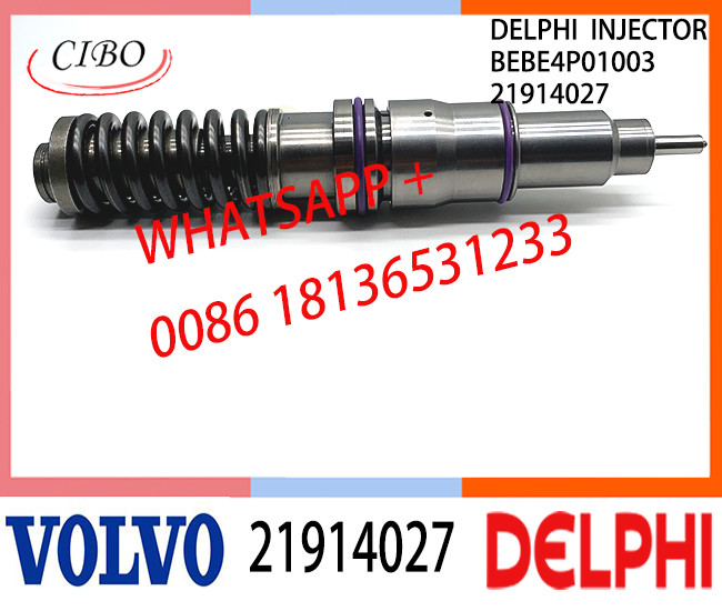 21914027 BEBE4P01003 Fuel engine Diesel Injector 21914027 BEBE4P01003 E3.27 for VOL MD13