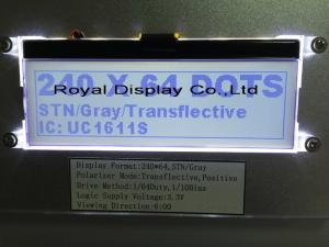 Wholesale COG Oled Graphic Display , Lcd Monochrome Display UC1638 Driver from china suppliers