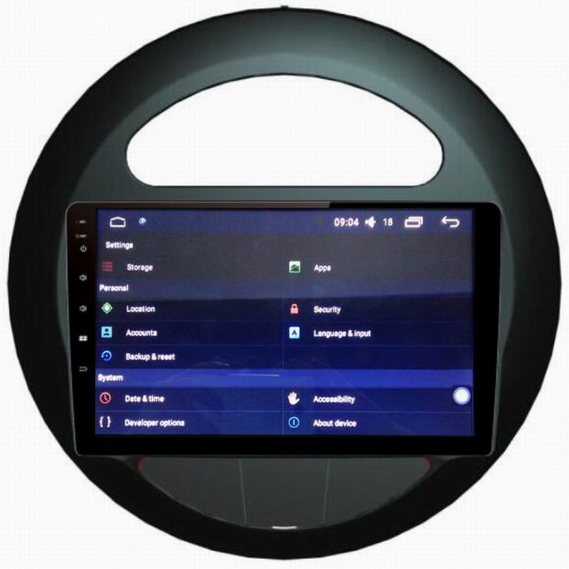Ouchuangbo car radio head unit stereo for Geely Panda 2009-2016 with BT Gps navi android 6.0