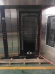 Electric 16 Tray Gas Rotary Oven Industrial Commercial Rotary Convection Oven
