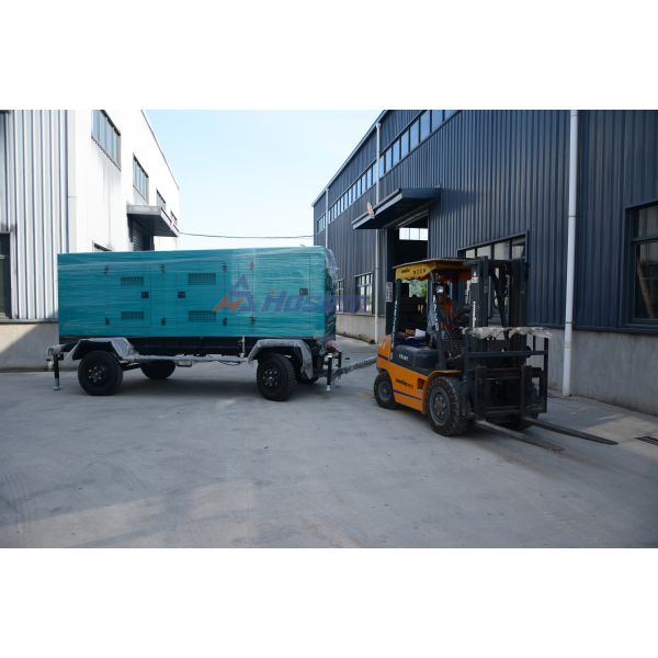 Perkins 60Hz Trailer Type Diesel Generator Set , EPA Certificate Euro Standard