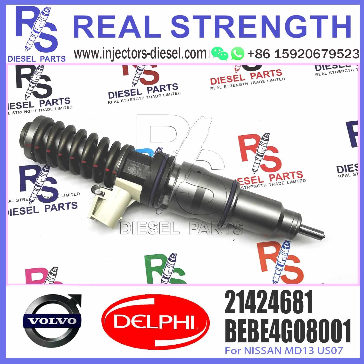 BEBE4G08001 21424681 Diesel Injector BEBE4G08001 21424681