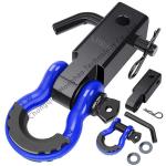 Outdoor Adventures ZINC Finish Bow Shackle for Marine Rigging and Lifting