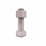 SS201 SS303 SS304 Hot Dip Galvanized Bolts And Nuts Custom Stainless Steel Hex
