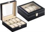 Luxury Leather Watch Display Box , Durable Luxury Watch Cases For Men