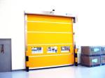 Industrial Transparent PVC Window High Speed Door Yaskawa Frequent Convert